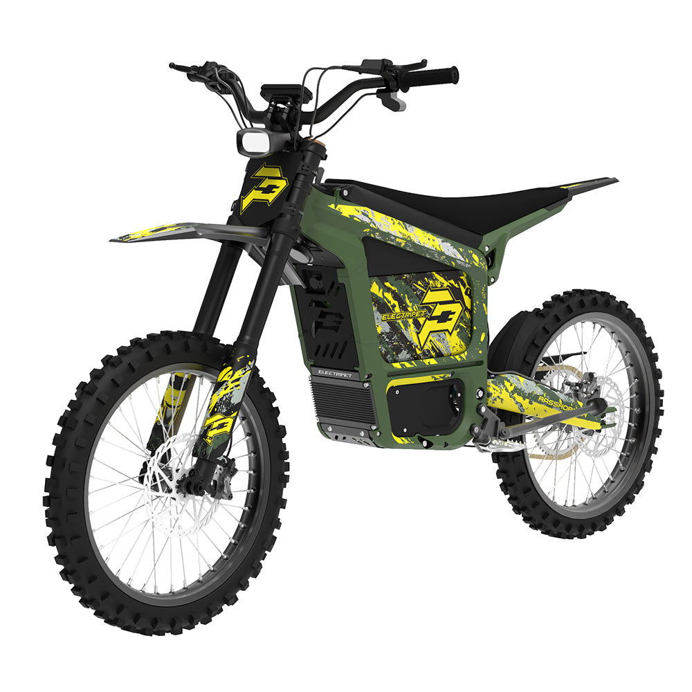 Grasshopper 72V 60Ah 12KW Electric dirt bike