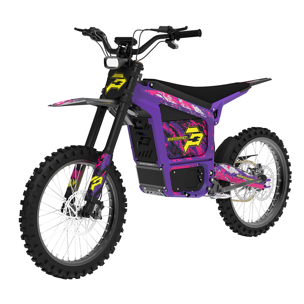 Grasshopper 72V 60Ah 12KW Electric dirt bike