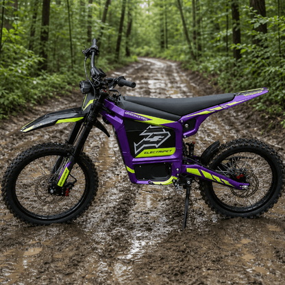 2.5kW electric off-road bike built for serious dirt riding