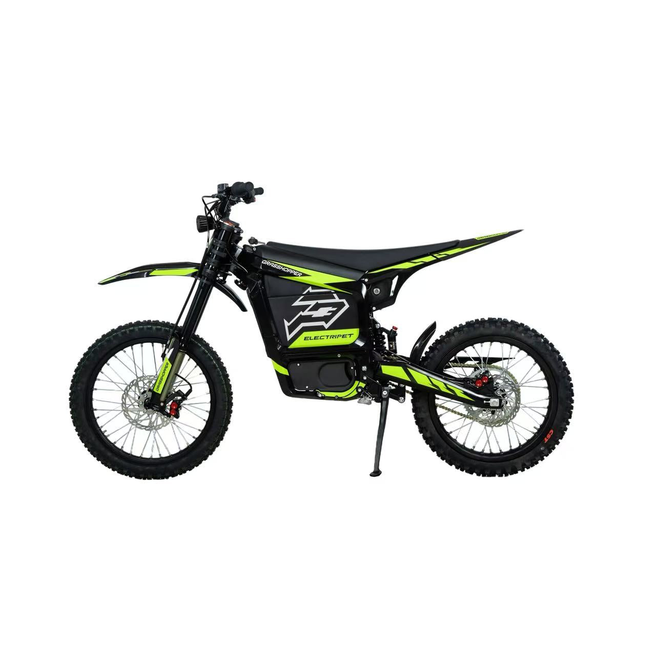 Grasshopper SE 2026  Electric Dirt Bike 12.5KW Power 72V 60AH Lithium Battery Off-road Electric Bike for Adults
